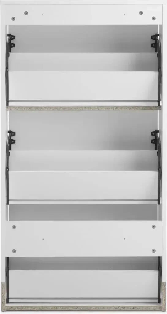 ✨ خزانة أحذية خشبية 3 أقسام – تنظيم عصري أنيق - TEROX